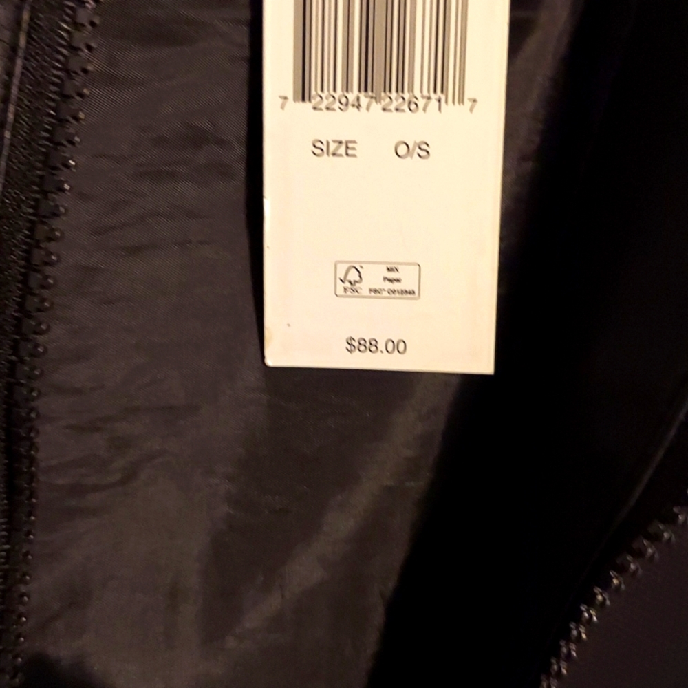 ChorClothing Black leather jacket. Size Large Mens